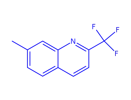 Molecular Structure of 176722-74-0 (7-METHYL-2-TRIFLUOROMETHYLQUINOLINE)