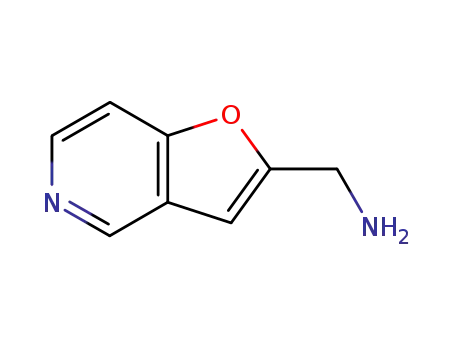 Molecular Structure of 153863-92-4 (Furo[3,2-c]pyridine-2-methanamine(9CI))
