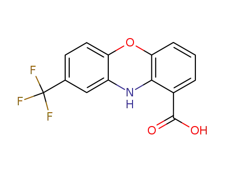 10H-Phenoxazine-1-carboxylic  acid,  8-(trifluoromethyl)-