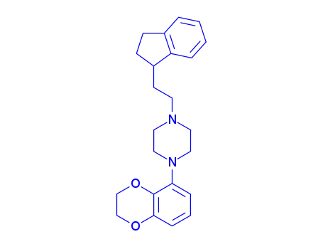 1-(2,3-dihydro-1,4-benzodioxin-5-yl)-4-[2-(2,3-dihydro-1H-inden-1-yl)ethyl]piperazine