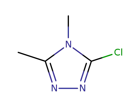 Molecular Structure of 56616-85-4 (3-chloro-4,5-dimethyl-4H-1,2,4-triazole)