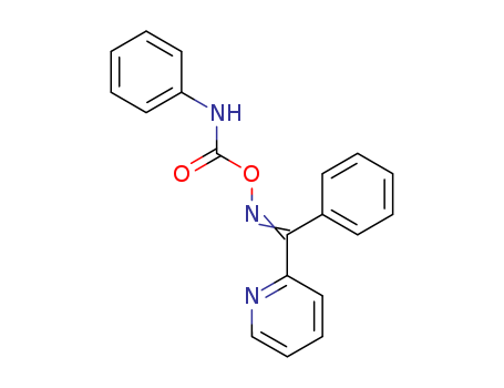 Ketone, phenyl2-pyridyl, O-(phenylcarbamoyl)oxime (8CI) cas  15399-09-4