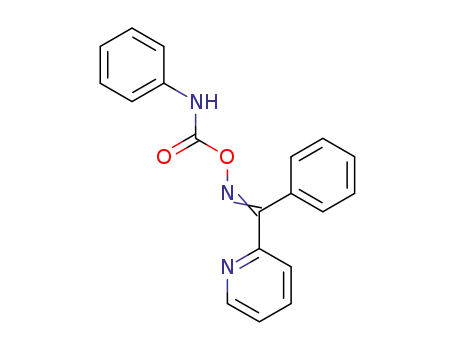 Molecular Structure of 15399-09-4 ((phenylamino)({[phenyl(pyridin-2-yl)methylidene]amino}oxy)methanone)