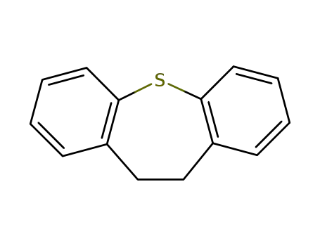 Molecular Structure of 1526-91-6 (10,11-dihydrodibenzo[b,f]thiepine)