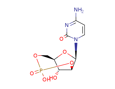 2(1H)-Pyrimidinone,4-amino-1-(2,5-O-phosphinico-b-D-arabinofuranosyl)- (9CI)