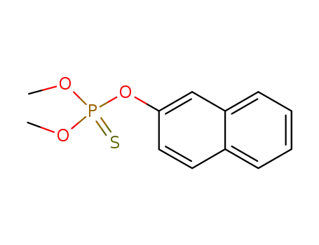 Phosphorothioic acid, O,O-dimethyl O-2-naphthalenyl ester
