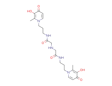 imino-bis(acetyl(1-(3'-aminopropyl)-3-hydroxy-2-methyl-4-pyridinone))