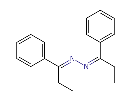 Molecular Structure of 17745-97-0 ((1E)-bis(1-phenylpropylidene)hydrazine)