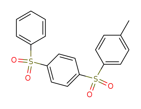 Molecular Structure of 1774-27-2 (1-methyl-4-{[4-(phenylsulfonyl)phenyl]sulfonyl}benzene)