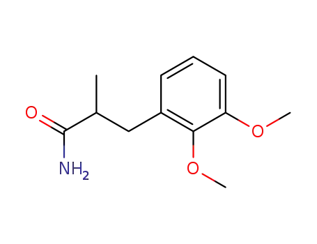 3-(2,3-dimethoxy-phenyl)-2-methyl-propionic acid amide