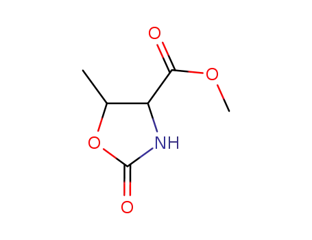 4-Oxazolidinecarboxylicacid,5-methyl-2-oxo-,methylester,(4S,5S)-(9CI)