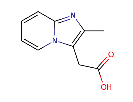 2-Methylimidazo(1,2-a)pyridine-3-aceticacid