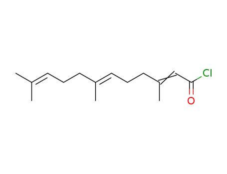 (2E,6E)-3,7,11-Trimethyl-dodeca-2,6,10-trienoyl chloride