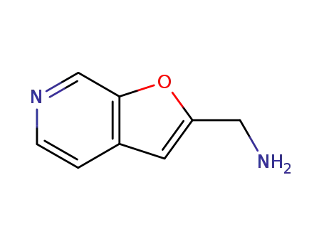 Molecular Structure of 153863-91-3 (Furo[2,3-c]pyridine-2-methanamine (9CI))