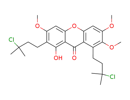 3',3''-dichlorotetrahydrodimethylmangostin