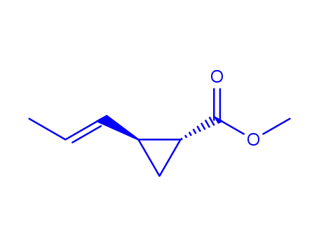 시클로 프로판 카르 복실 산, 2- (1- 프로 페닐)-, 메틸 에스테르, [1 알파, 2 베타 (E)]-(9CI)