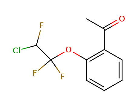 Ethanone, 1-[2-(2-chloro-1,1,2-trifluoroethoxy)phenyl]- cas  1536-62-5