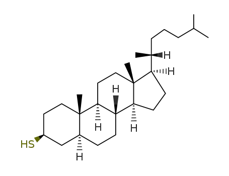 (3beta,5alpha)-cholestane-3-thiol