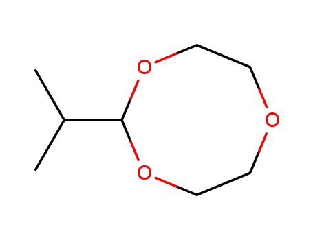 Molecular Structure of 15351-38-9 (2-(propan-2-yl)-1,3,6-trioxocane)