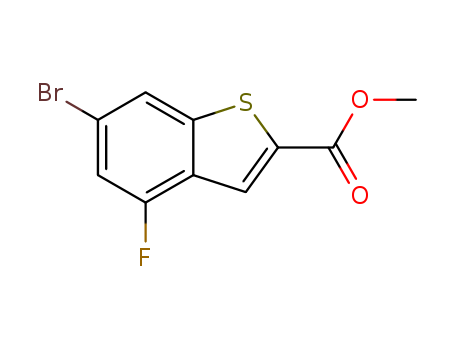 methyl 6-bromo-4-fluoro-1-benzothiophene-2-carboxylate