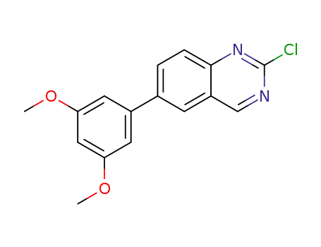 2-chloro-6-(3,5-dimethoxyphenyl)quinazoline