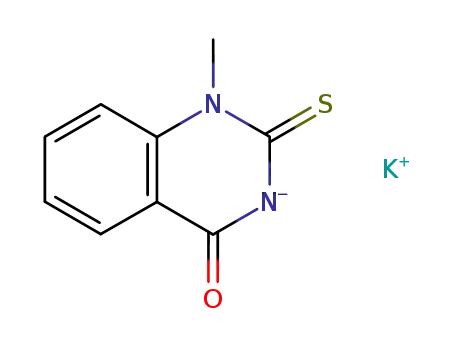 Potassium salt of 1-methyl-2-thioxo-4-quinazolone