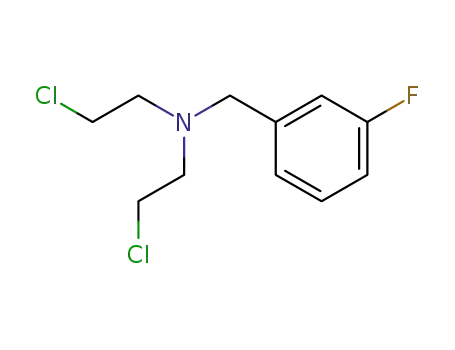 N,N-비스(2-클로로에틸)-m-플루오로벤질아민