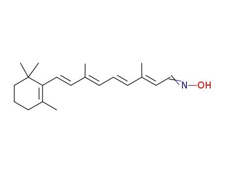Molecular Structure of 17672-05-8 (retinaloxime)