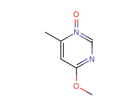 Pyrimidine, 4-methoxy-6-methyl-, 1-oxide (6CI,8CI,9CI)