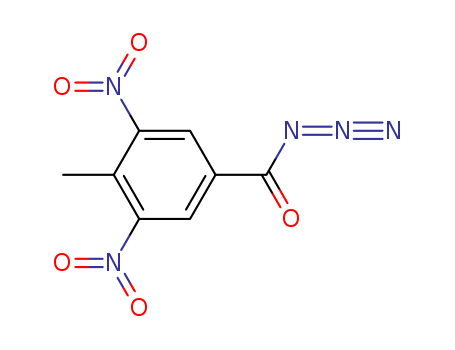 Benzoyl azide,4-methyl-3,5-dinitro- cas  6633-29-0