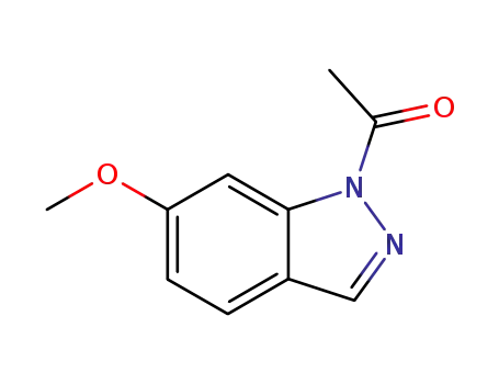 1H-Indazole,  1-acetyl-6-methoxy-  (9CI)