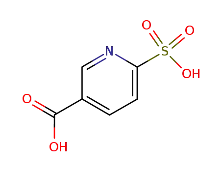 Molecular Structure of 17624-03-2 (6-SULFONICOTINIC ACID)