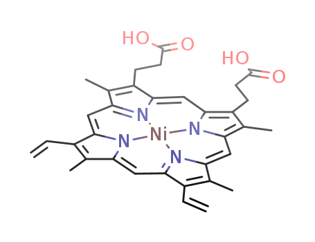 Nickelate(2-),[7,12-diethenyl-3,8,13,17-tetramethyl-21H,23H-porphine-2,18-dipropanoato(4-)-kN21,kN22,kN23,kN24]-, dihydrogen, (SP-4-2)-(9CI)
