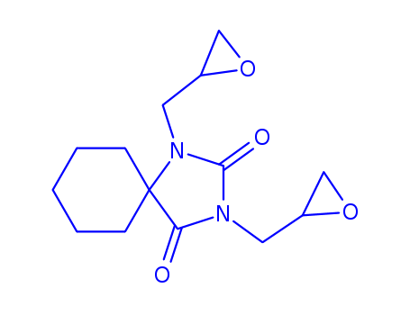 1,3-Diazaspiro[4.5]decane-2,4-dione,1,3-bis(2-oxiranylmethyl)-