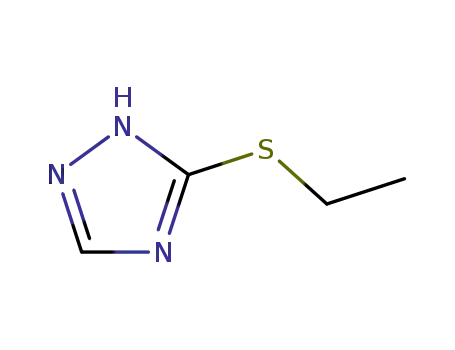 Molecular Structure of 15285-39-9 (3-ETHYLTHIO-4H-1,2,4-TRIAZOLE)