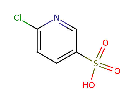 Molecular Structure of 17624-08-7 (6-CHLOROPYRIDINE-3-SULFONIC ACID)