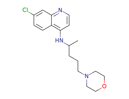 4-Quinolinamine,7-chloro-N-[1-methyl-4-(4-morpholinyl)butyl]- cas  15462-38-1
