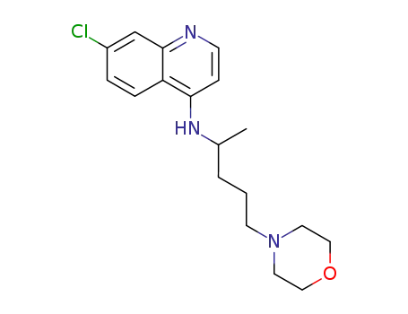 7-chloro-N-[5-(morpholin-4-yl)pentan-2-yl]quinolin-4-amine