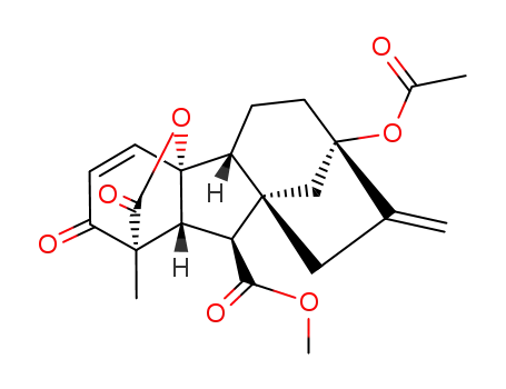 methyl 3-didehydrogibberellin A<sub>3</sub> 13-acetate