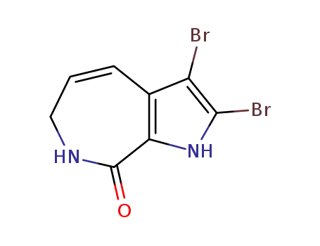 2,3-dibromo-6,7-dihydro-1H-pyrrolo<2,3-c>azepin-8-one