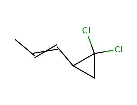 Molecular Structure of 17725-76-7 (Cyclopropane, 1,1-dichloro-2-propenyl-)