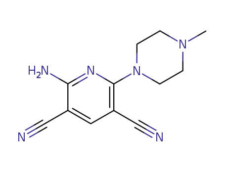 2-아미노-6-(4-메틸피페라지노)-3,5-피리딘디카르보니트릴
