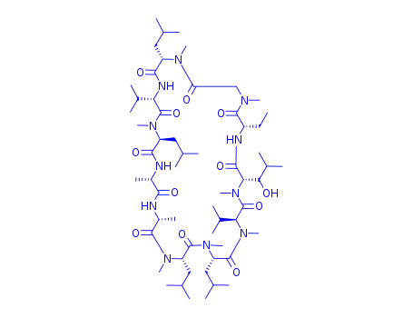 (3S,6S,9S,12R,15S,18S,21S,24S,30S,33S)-30-ethyl-33-[(1R)-1-hydroxy-2-methyl-propyl]-6,9,18,24-tetraisobutyl-3,21-diisopropyl-1,4,7,10,12,15,19,25,28-nonamethyl-1,4,7,10,13,16,19,22,25,28,31-undecazacyclotritriacontane-2,5,8,11,14,17,20,23,26,29,32-undecon