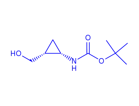 카르바민산, [2-(히드록시메틸)시클로프로필]-, 1,1-디메틸에틸에스테르, (1S-