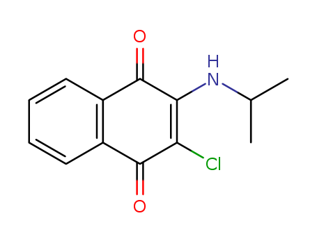 1,4-Naphthalenedione,2-chloro-3-[(1-methylethyl)amino]- cas  15455-20-6