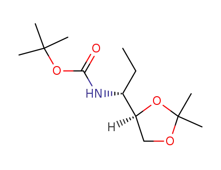 [(R)-1-((R)-2,2-Dimethyl-[1,3]dioxolan-4-yl)-propyl]-carbamic acid tert-butyl ester