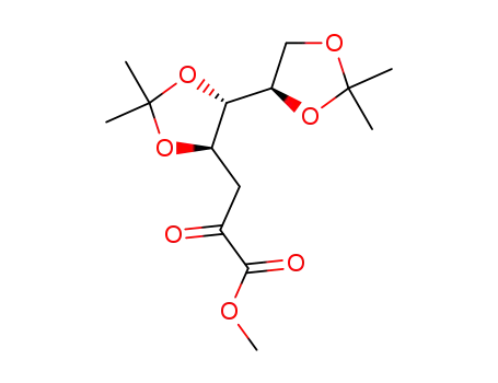 methyl 3-deoxy-4,5:6,7-di-O-isopropylidene-D-arabino-hept-2-ulosonate