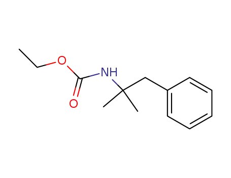 Molecular Structure of 21552-58-9 (N-(α,α-Dimethylphenethyl)carbamic acid ethyl ester)