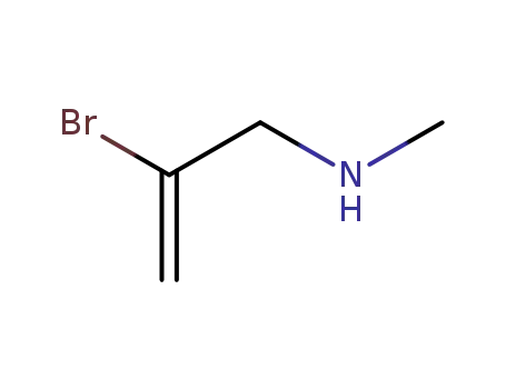 2-브로모-N-메틸-2-프로펜-1-아민