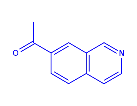 Molecular Structure of 288309-10-4 (Ethanone, 1-(7-isoquinolinyl)- (9CI))
